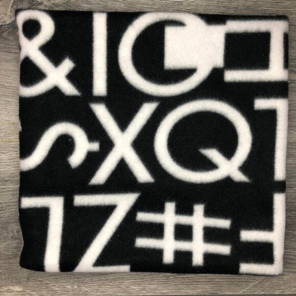 alphabet grammar teacher english gaiter neckwarmer fleece Scarf Tube Earmuff - Picture 1 of 10